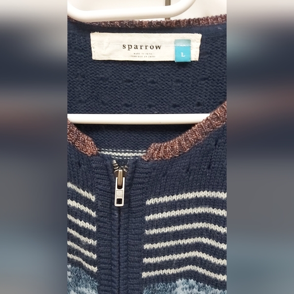 Sparrow zipper front cardigan - Picture 4 of 8